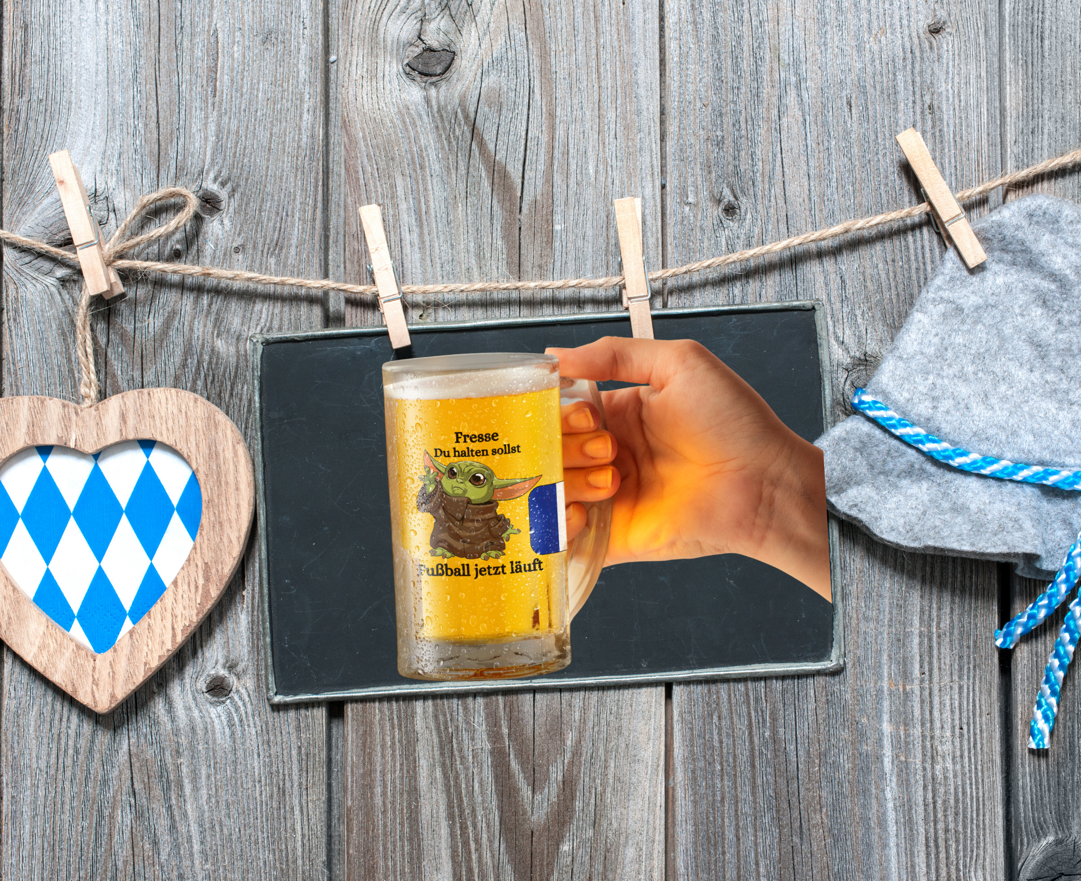 Fresse Du halten sollst Fußball jetzt läuft 