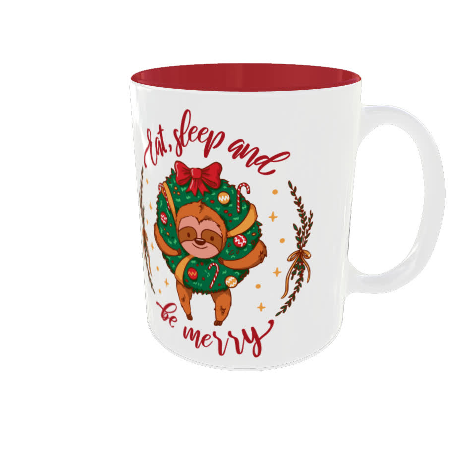 Faultier Weihnachten