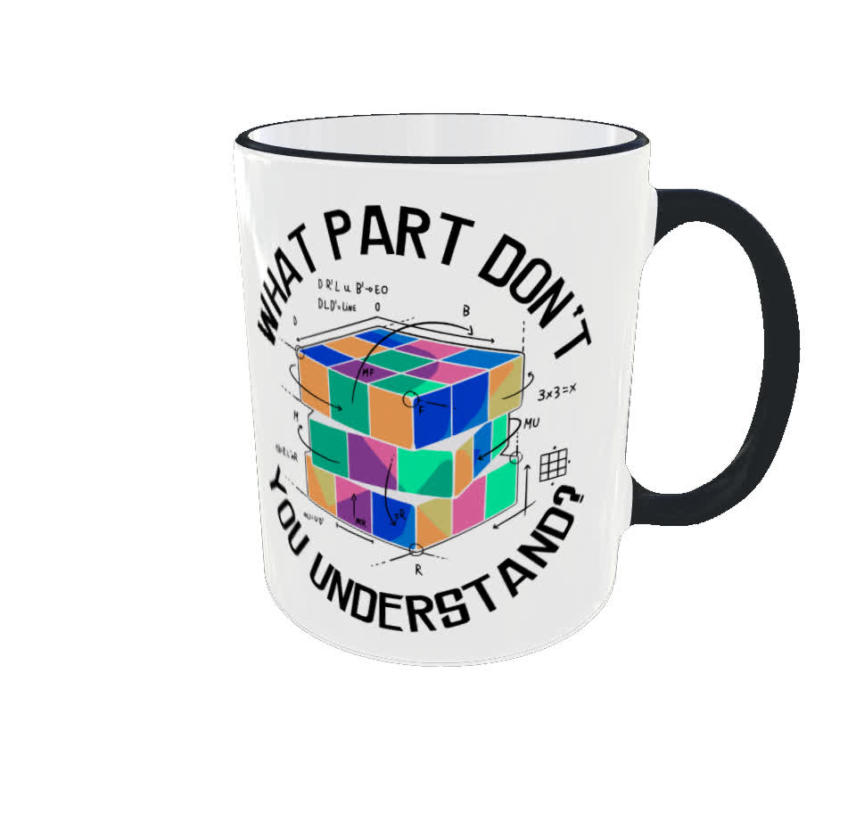 Rubik Cube Zauberwürfel Verstehst du nicht