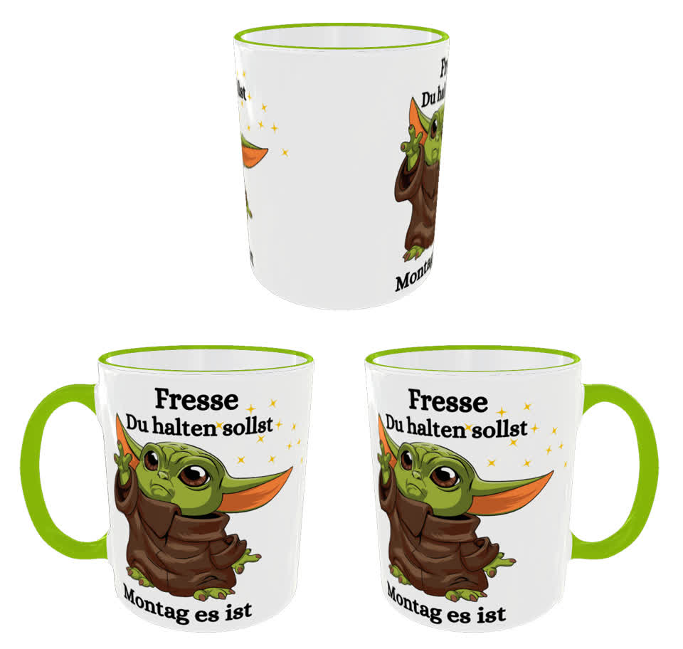 Fresse Du halten sollst Montag es ist